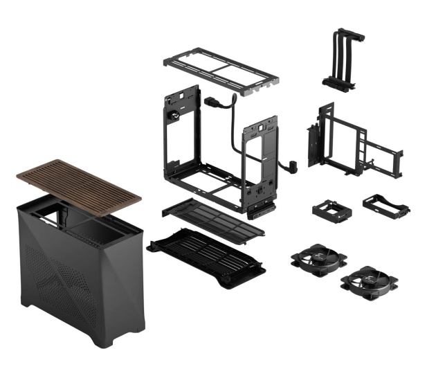 FRACTAL DESIGN Obudowa Era 2 Charcoal FD-C-ERA2N-02 - 1295778 - zdjęcie 7